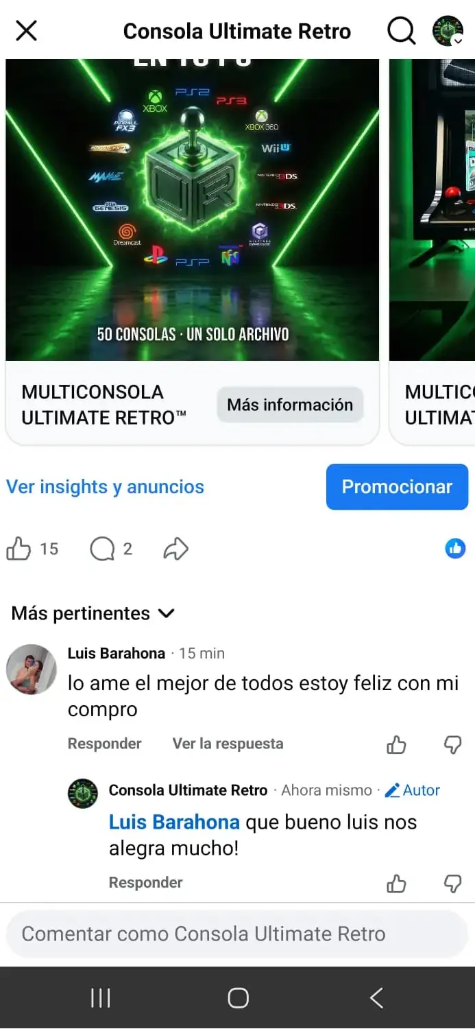 Cliente feliz